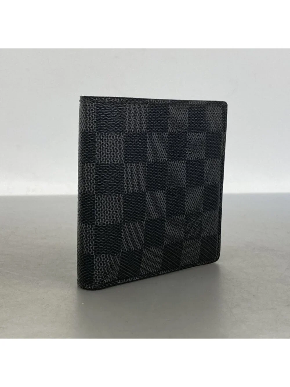 Louis Vuitton Wallet Damier Graphite Portefeuille Marco Black Gray